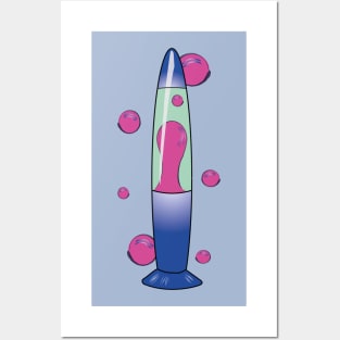 Funky Groovy Lava Lamp Posters and Art